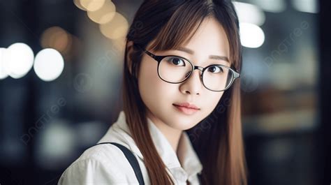 girl with glasses porn|girl